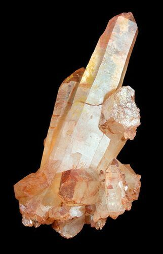 Natural Red Quartz Crystals - Morocco #53057